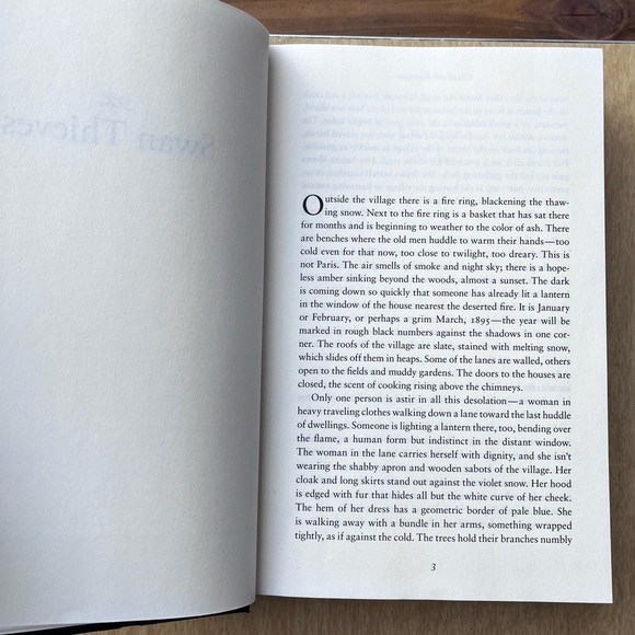 The Swan Thieves Hardcover First Edition Book By Elizabeth Kostova - Picture 9 of 13